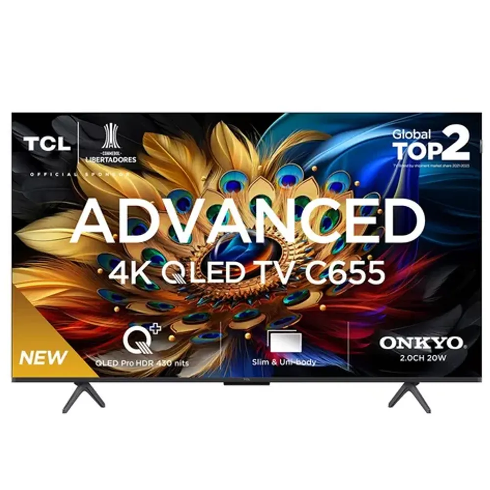 Tcl Smart Tv Advanced 4k Qled Pro 65 C655 Google Tv Dolby