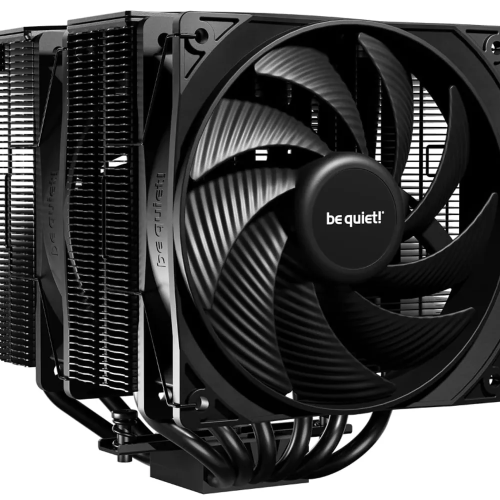 Air Cooler/Cooler para processador be quiet! Pure Rock 3 PRO 2x 120MM AMD/Intel - Silencioso - Preto - BK042