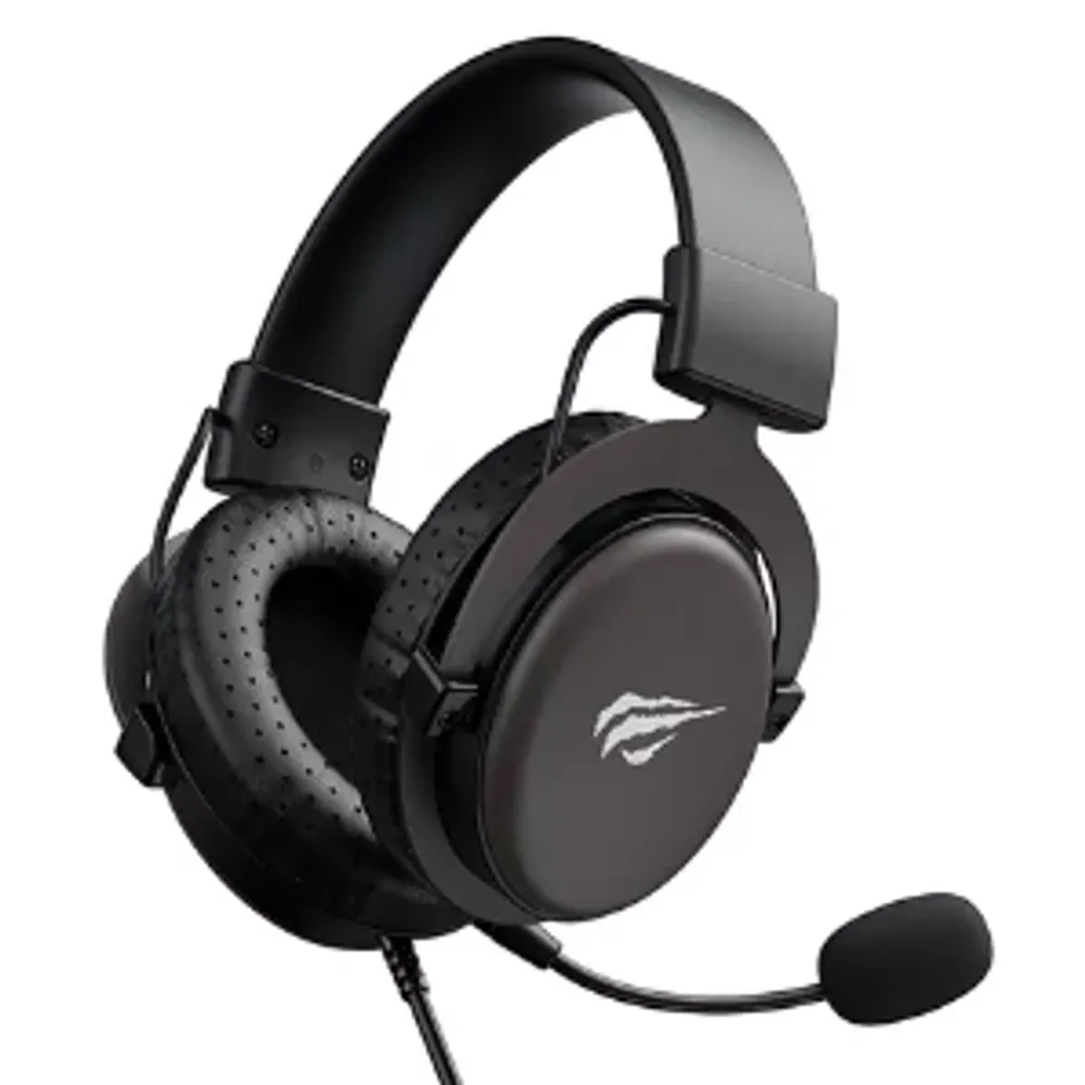 Fone de Ouvido Gamer Headset Havit H2015d Pc Consoles color negro