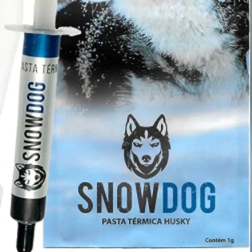Pasta Térmica Alto Desempenho Snowdog Husky 12,8w/m.k 1g