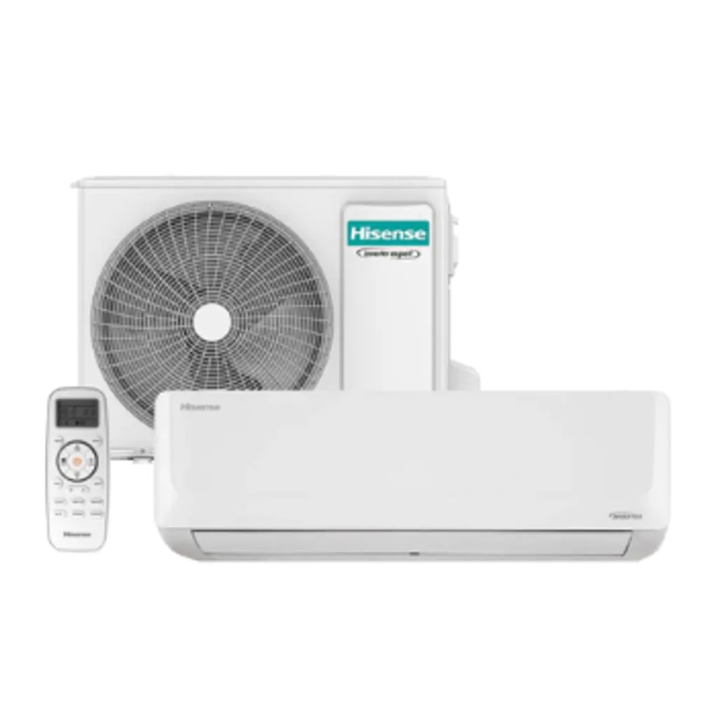 Ar Condicionado Split Inverter Hisense R-32 Hi-wall 9000 Btus Quente e Frio Wi-fi 220v