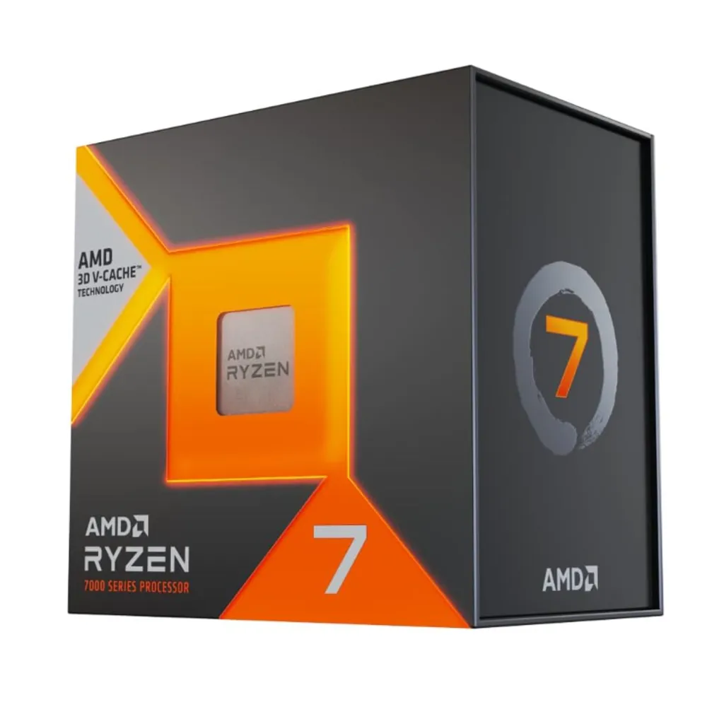 AMD Processador de desktop Ryzen 7 7800X3D 8 núcleos, 16 threads