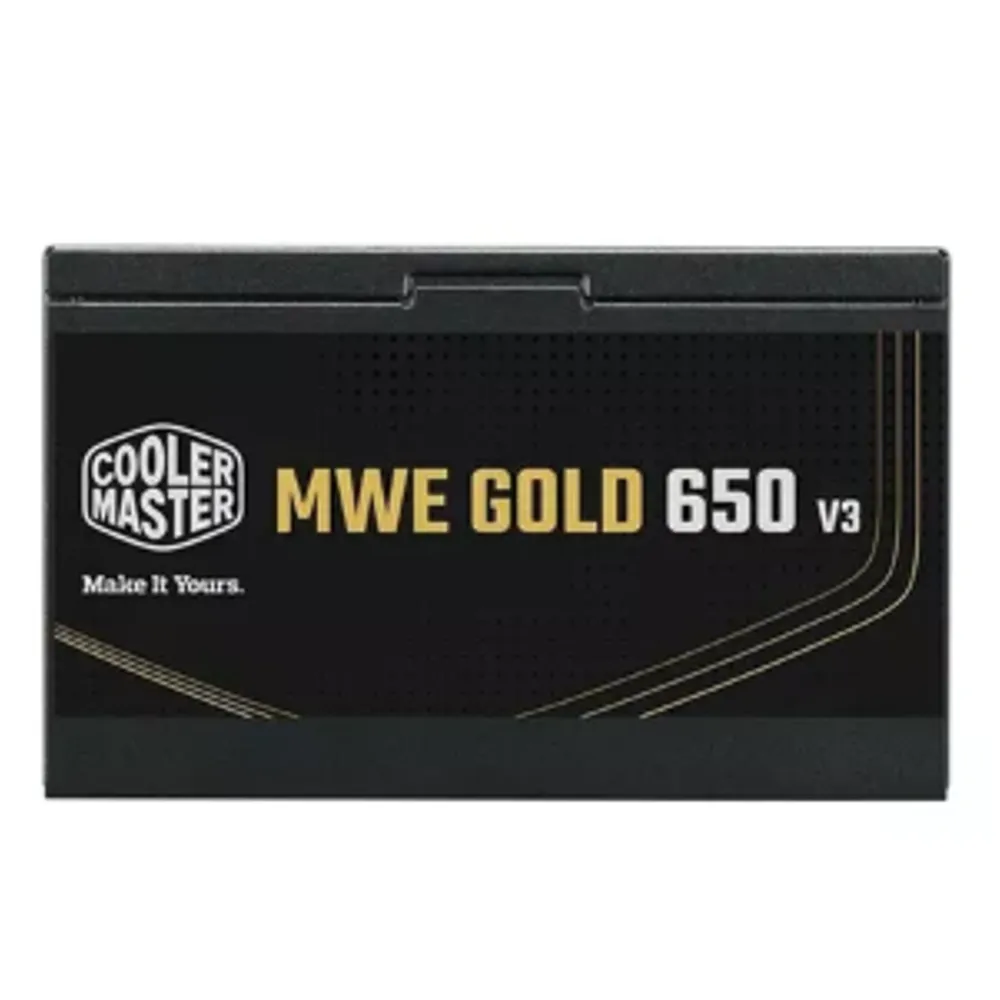 Fonte Cooler Master ATX 3.1 650W MWE Gold 650 V3 PFC Ativo 80 Plus Gold