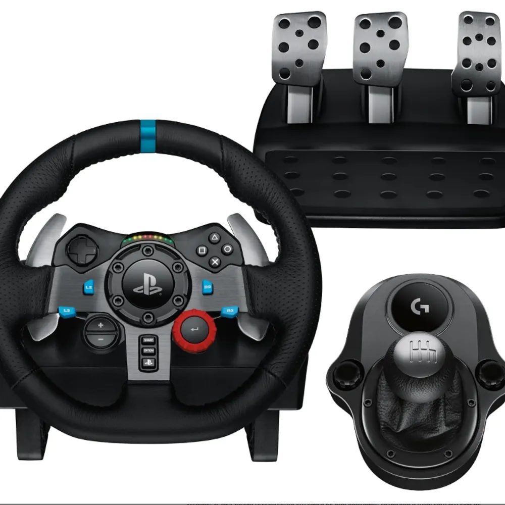 Combo Volante, Pedais e Cambio Logitech G29 SE Driving Force para PS5, PS4, PS3 e PC
