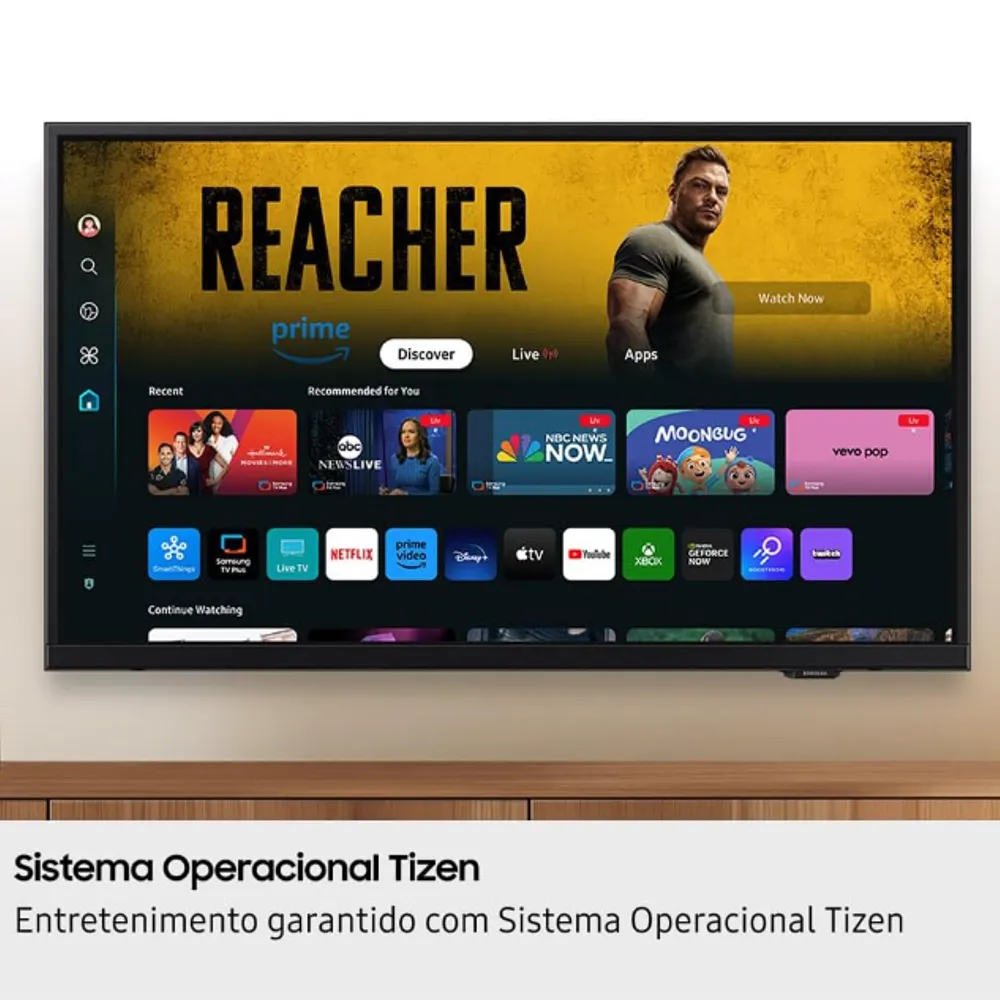 Samsung Smart TV 43" QLED Full HD Q5F 2025, Xbox Cloud Gaming, Canais Gratuitos, HDR, Som em Movimento Virtual