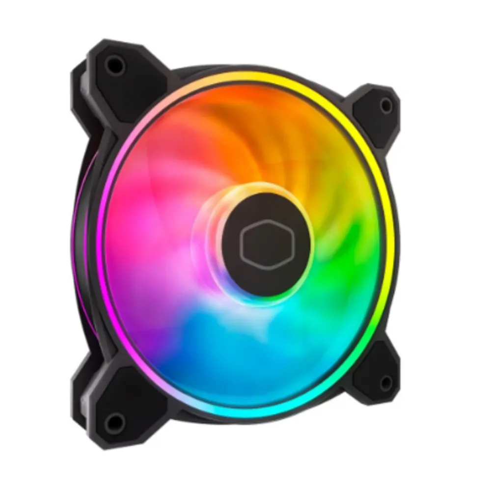 Ventoinha Cooler Master Masterfan MF120 halo 2, 120mm, Led ARGB, Preto - MFL-B2DN-21NP2-R2