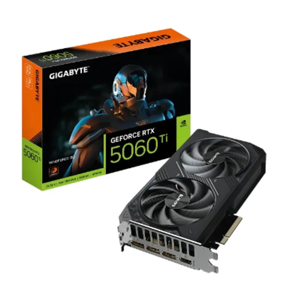 Placa Vídeo Gigabyte Geforce Rtx5060 Ti Windforce 8gb Gddr7