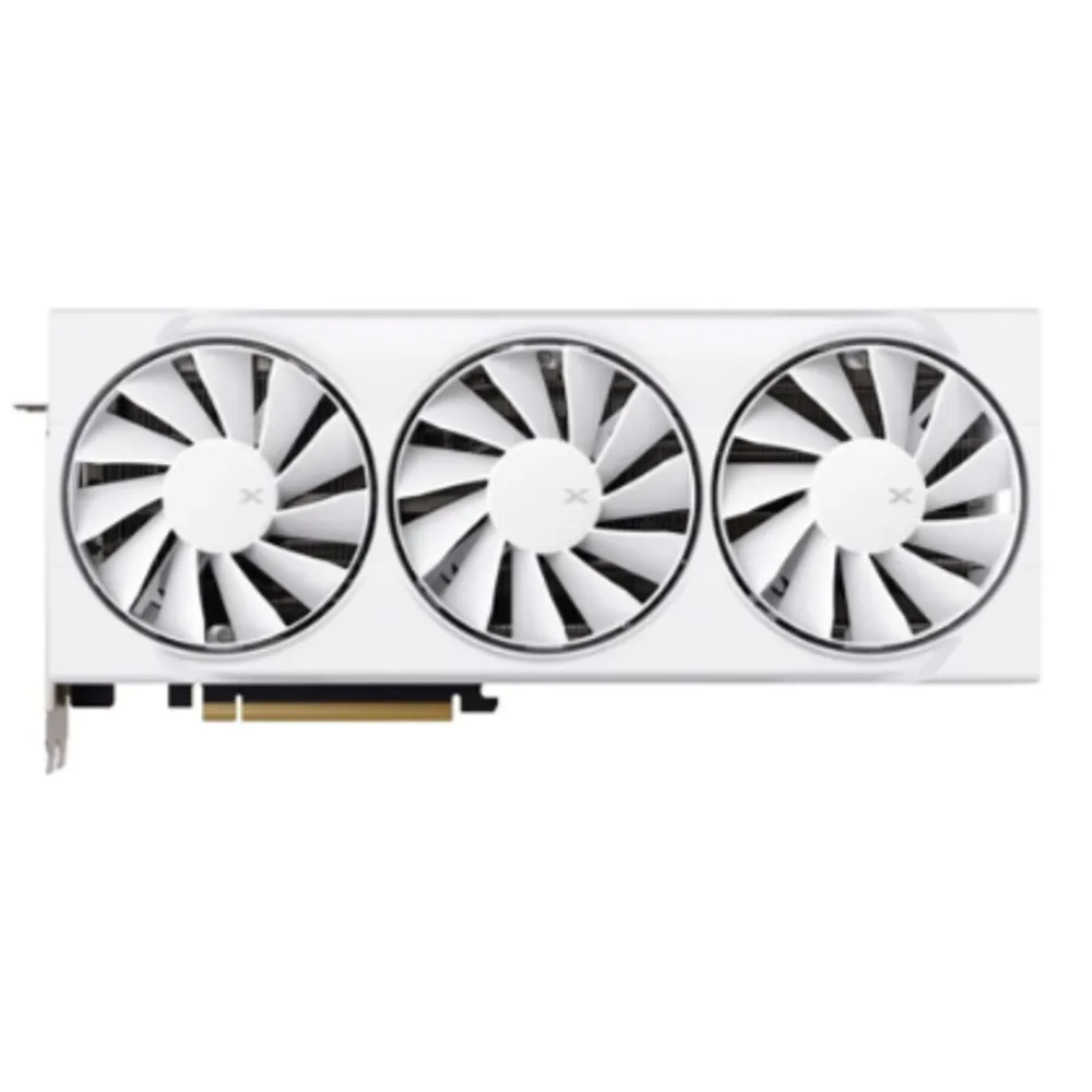 Placa de Vídeo XFX Swift RX 9070 OC WHITE TRIPLE FAN GAMING EDITION WITH AMD Radeon , 16GB, GDDR6, HDMI 3xDP, RDNA 4 - RX-97SWFB3W9