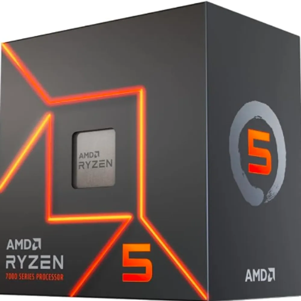 PROCESSADOR AMD RYZEN 5 7600 4.0GHz (TURBO 5.2GHz) 38MB CACHE AM5 100-100001015BOX