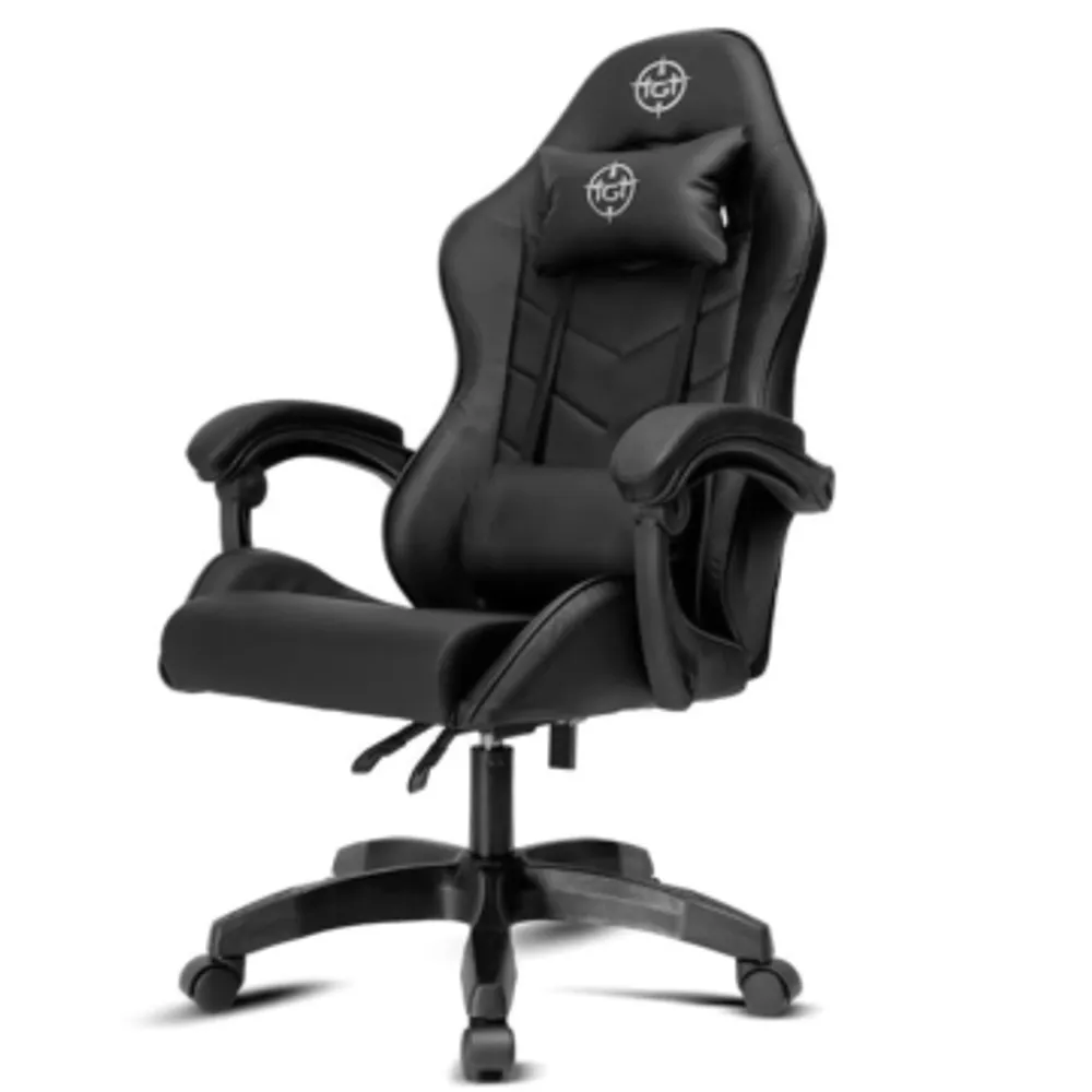 Cadeira Gamer TGT Heron TW1, Preto, TGT-HRTW1-PRT