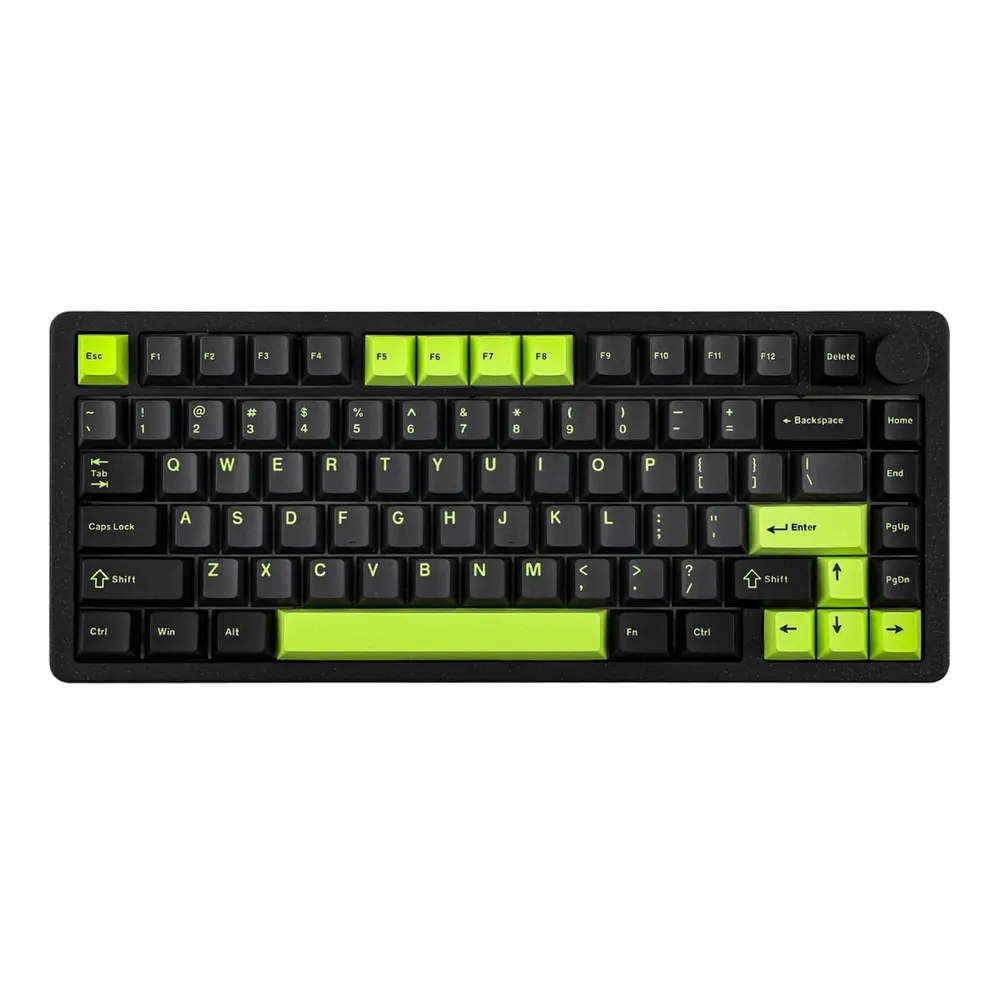 Teclado Mecânico Sem Fio MechLands Blade75, Knob de Volume e Base de Metal