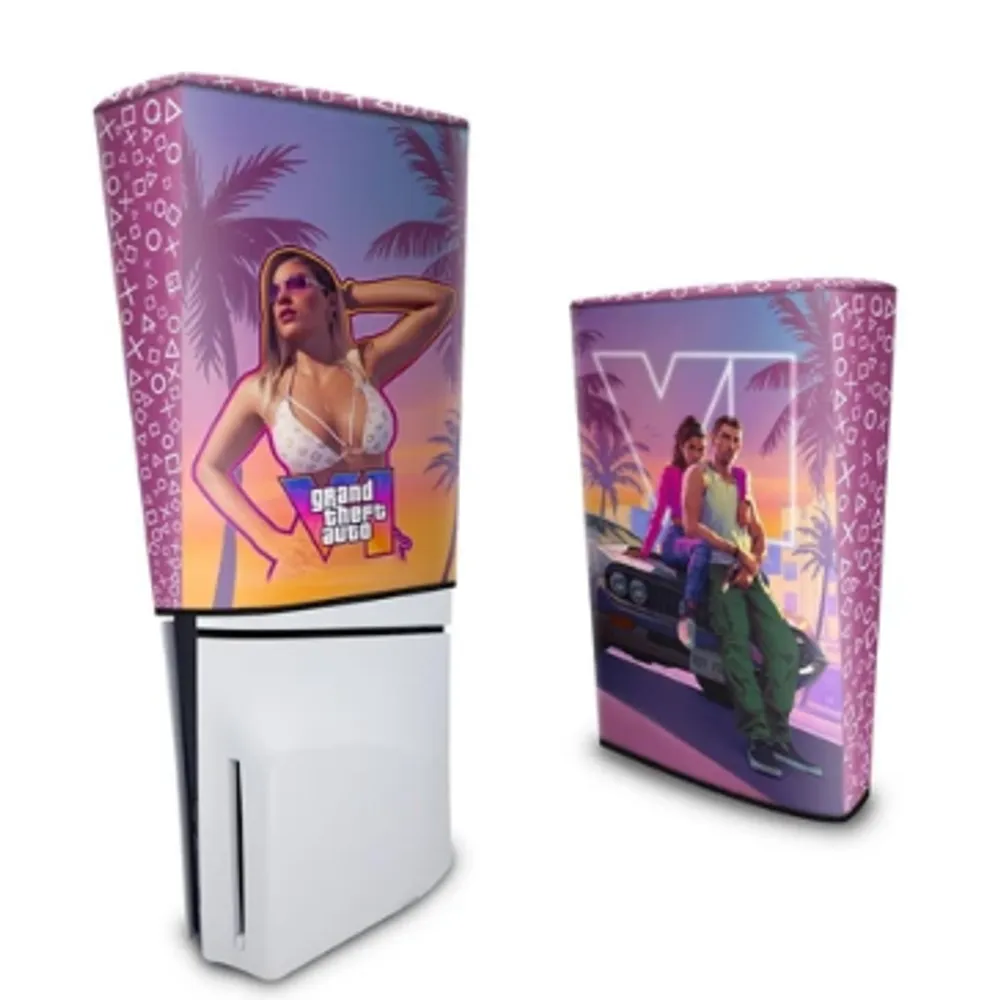 Capa Anti Poeira PS5 SLIM vertical - Varios Modelos