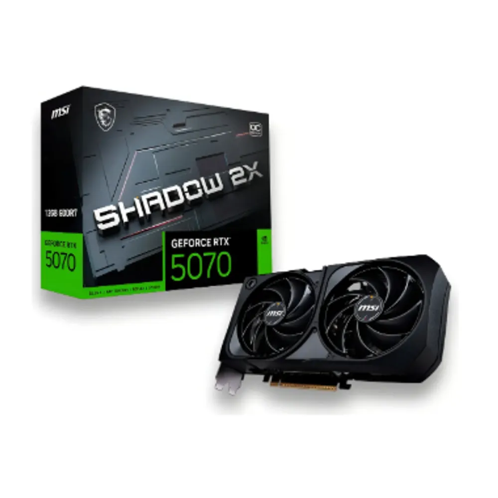 Placa De Video Nv Rtx5070 12gb G7 192bits S 2x Oc Msi