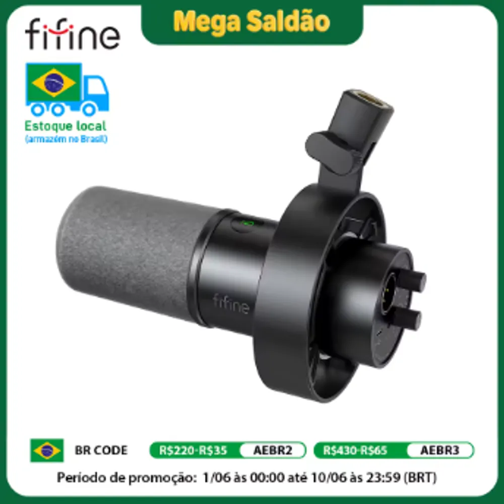Microfone Fifine K688 (BR)