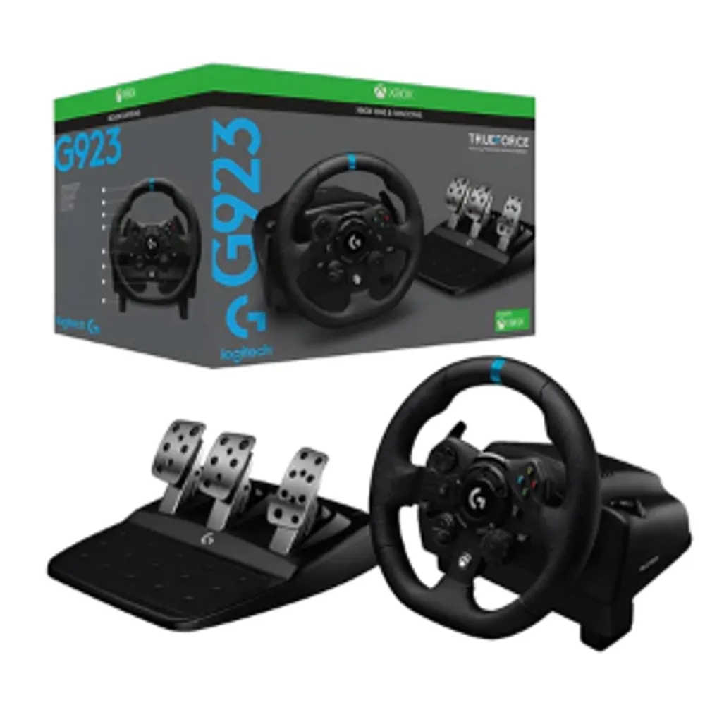 Volante com pedal logitech G923 Xbox serie/ one/ pc / Novo