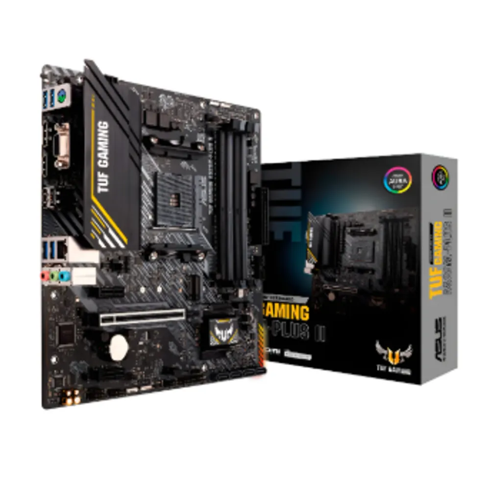 Placa Mae Asus Tuf Gaming A520m-plus Ii Ddr4 Preto