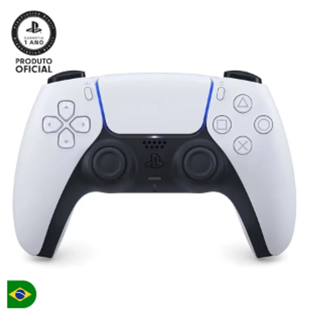 Controle Sem Fio DualSense PlayStation 5 Branco