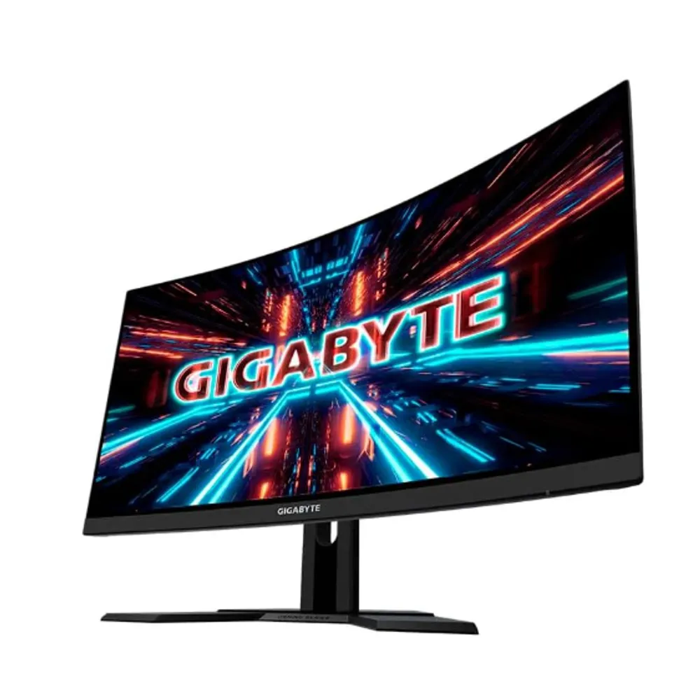 Monitor Gamer Curvo Gigabyte 27" Full HD G27FC A-SA Ajuste de Altura e Inclinação Vesa 1ms, 165Hz,HDMI,DP,USB 2.0