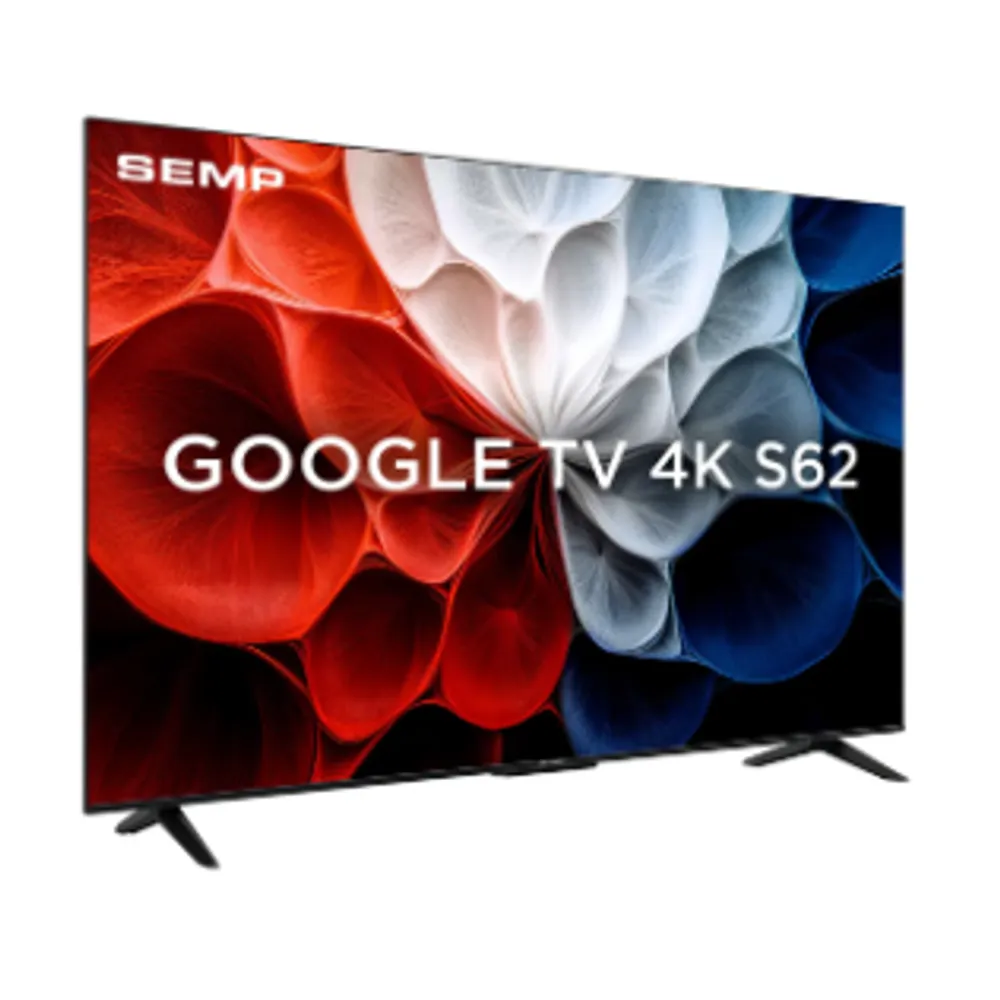 Smart Tv Semp 55 Led Hva 4k Android Wifi Bluetooth 3 Hdmi Google Tv 60hz Hdr10+ 55s62