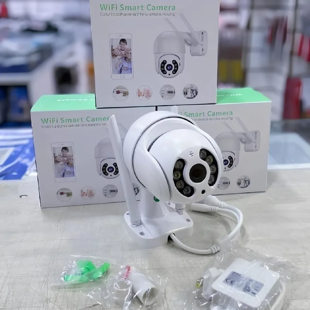 Kit 2câmera Ip Icsee Prova D'água Infravermelho Externa Wifi - HW