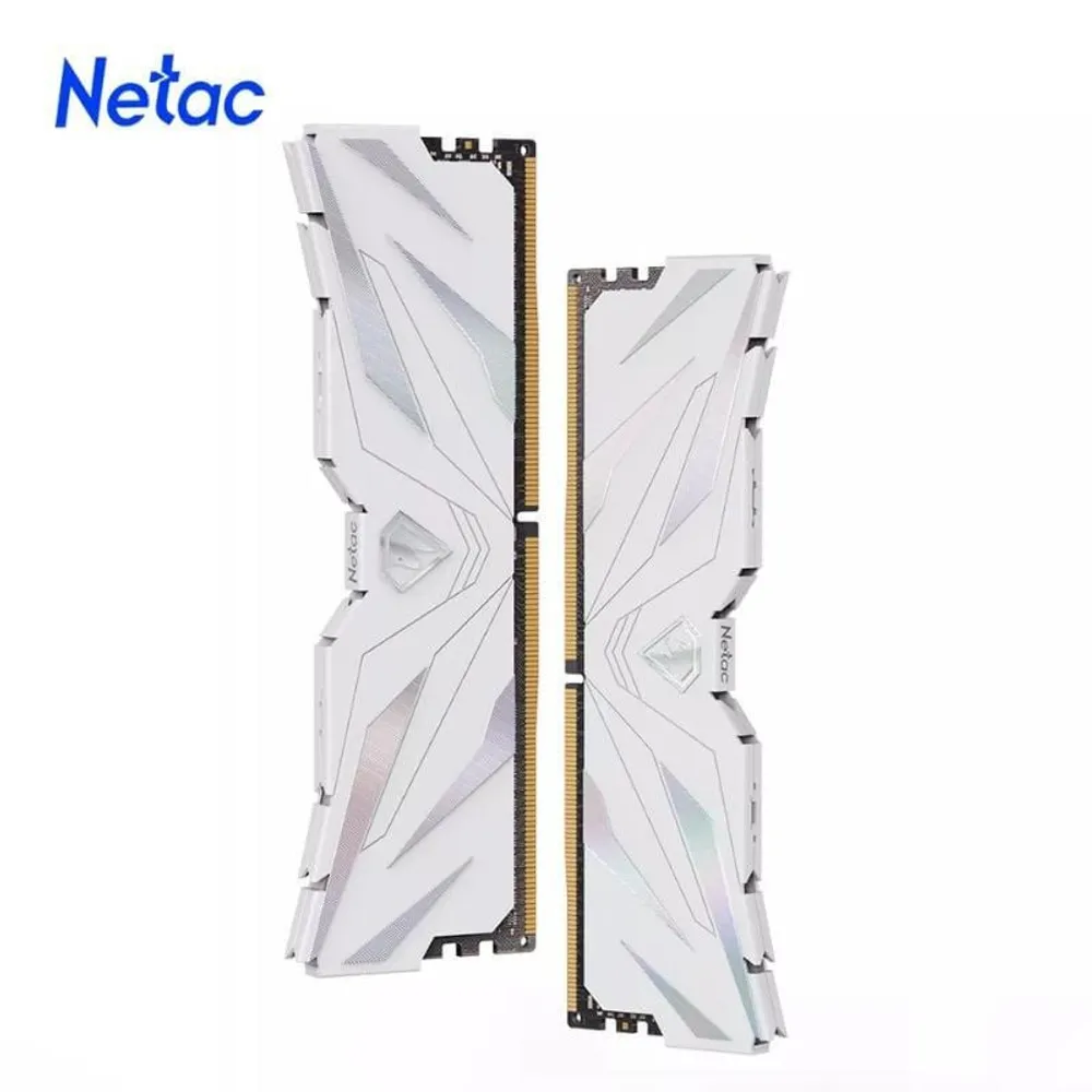 16GB 2x8 Netac MEMÓRIA RAM DDR4 AM4 MEMORIA white branca 3200mhz link 5957