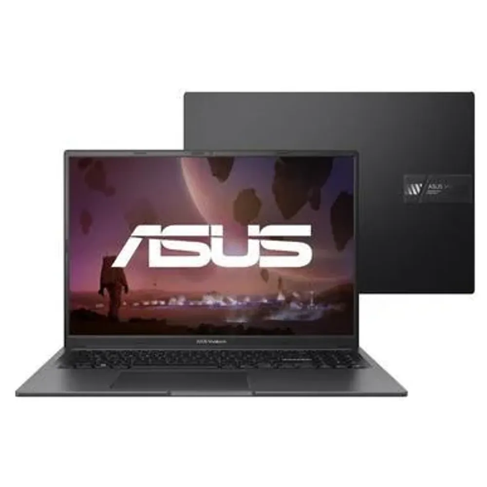 Notebook Asus Vivobook 16x K3605zf RTX 2050 Intel Core I5 12500h 8GB Ram 512gb SSD Linux Keepos Tela 16" 120hz Indie Black - N1421