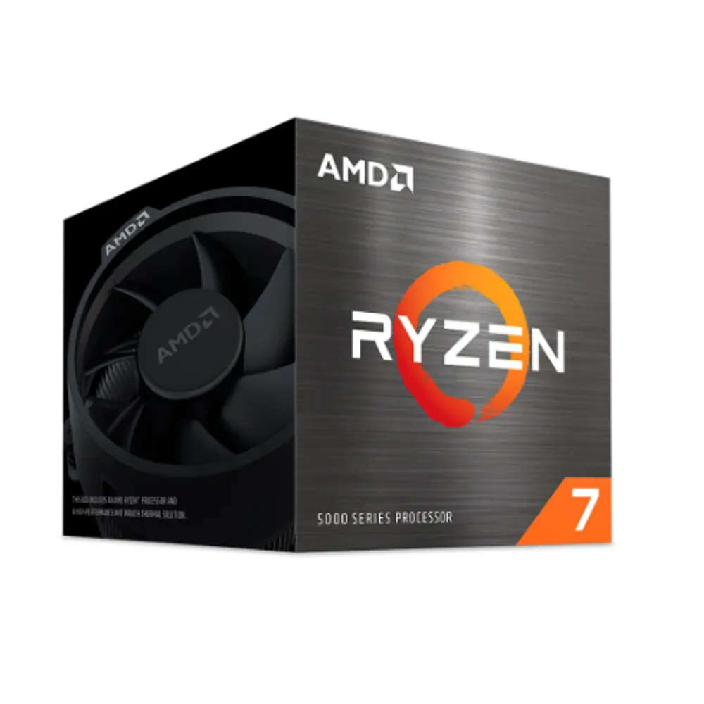 Processador AMD Ryzen 7 5700, 3.7 GHz (4.6GHz Max Turbo), Cache 20MB, 8 Núcleos, 16 Threads, AM4 - 100-100000743SBX