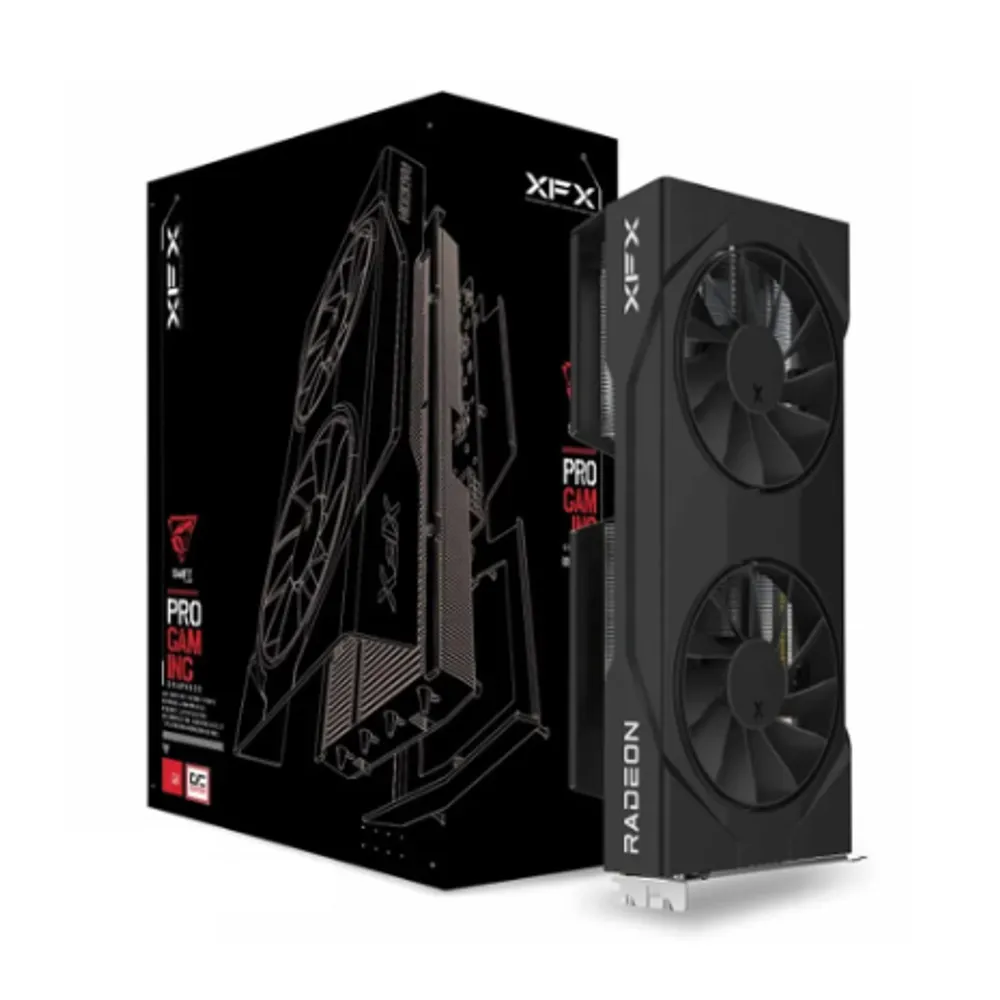 Placa de Vídeo XFX RX 9060 XT OC Gaming AMD Radeon, 16GB, GDDR6, 128bits, 20 Gbps, FidelityFX, RDNA 4 - RX-96TSW16BQ