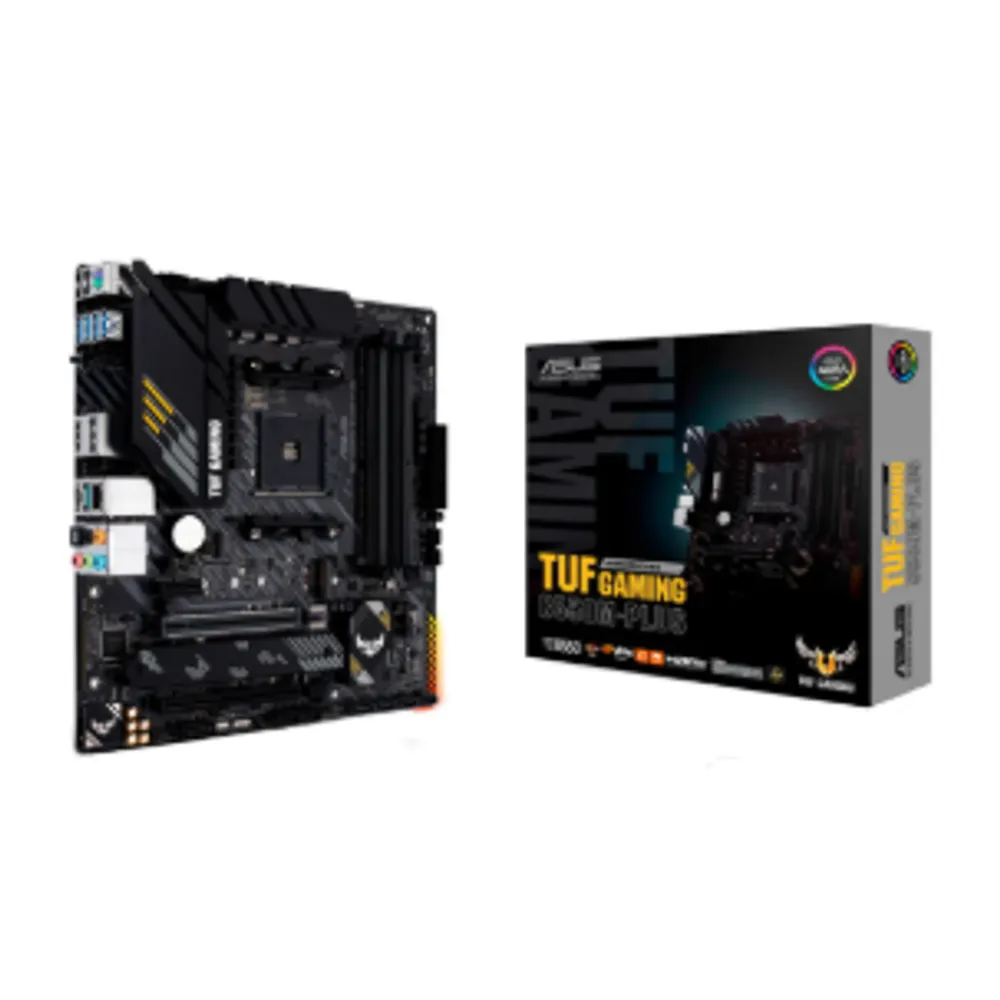 Placa Mãe Asus Tuf Gaming B550m-plus Ddr4 AMD Am4 mATX RGB