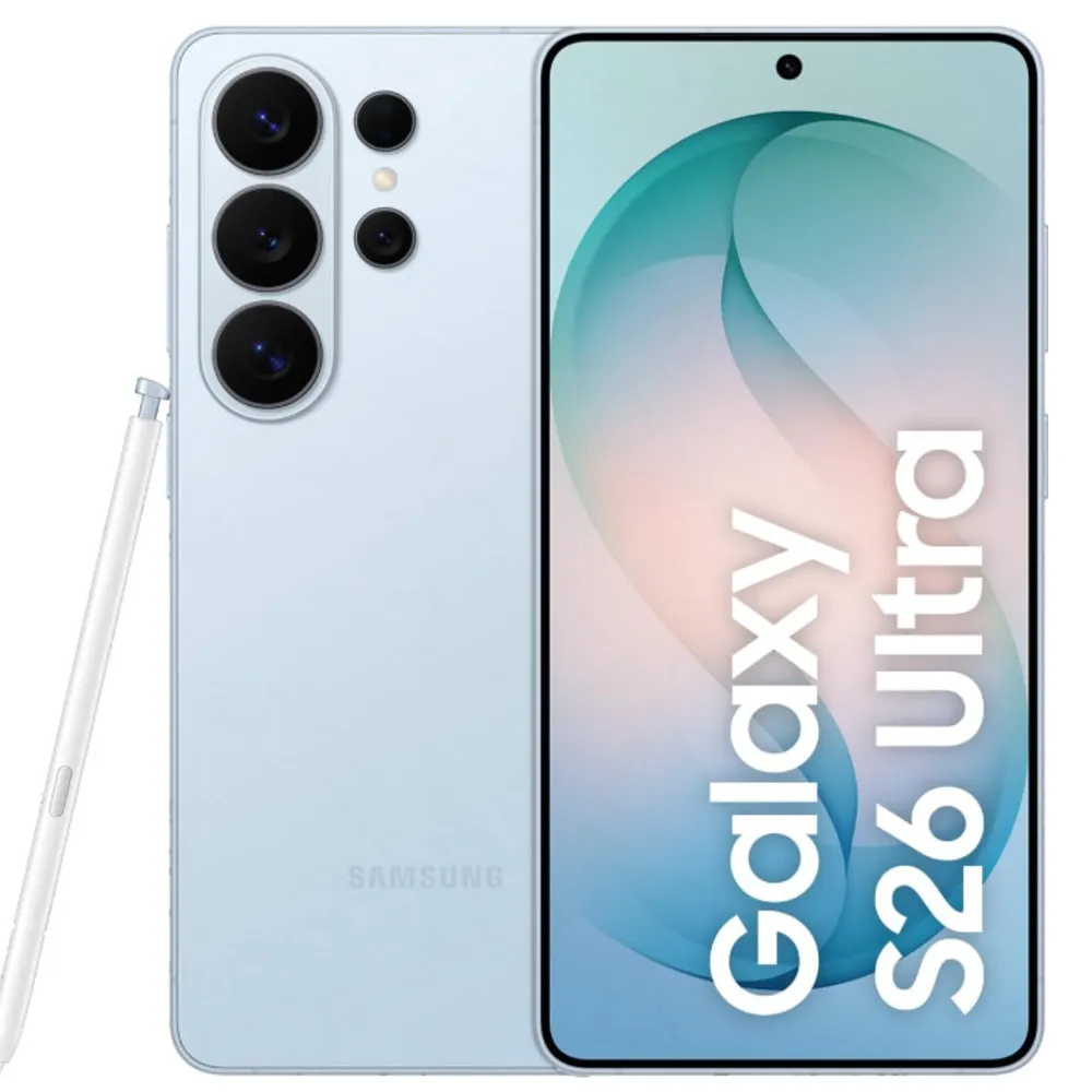 Celular Samsung Galaxy S26 Ultra 5G, 512GB, 12GB RAM, Câmera Quádrupla, Tela Grande de 6.9" - Azul