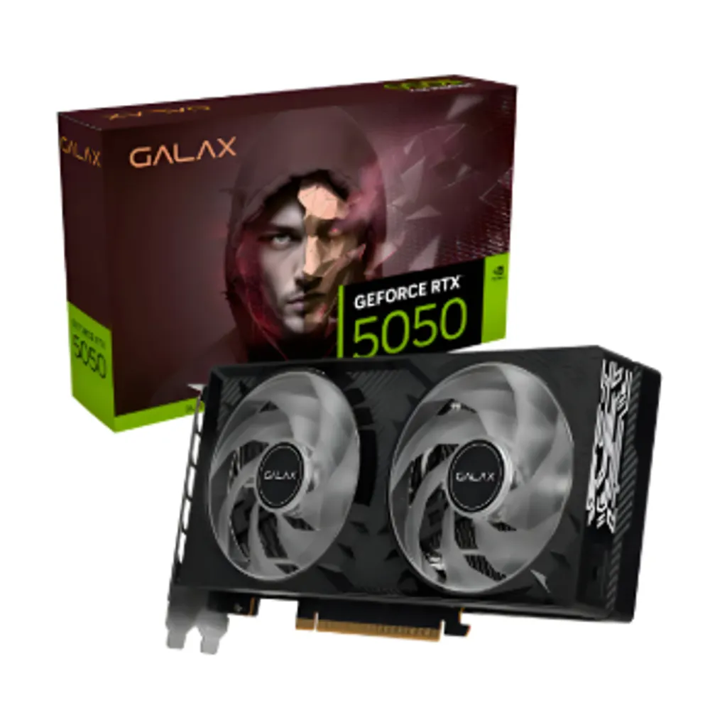 Placa De Vídeo Rtx 5050 8gb Gddr6 128bits Galax Gamer