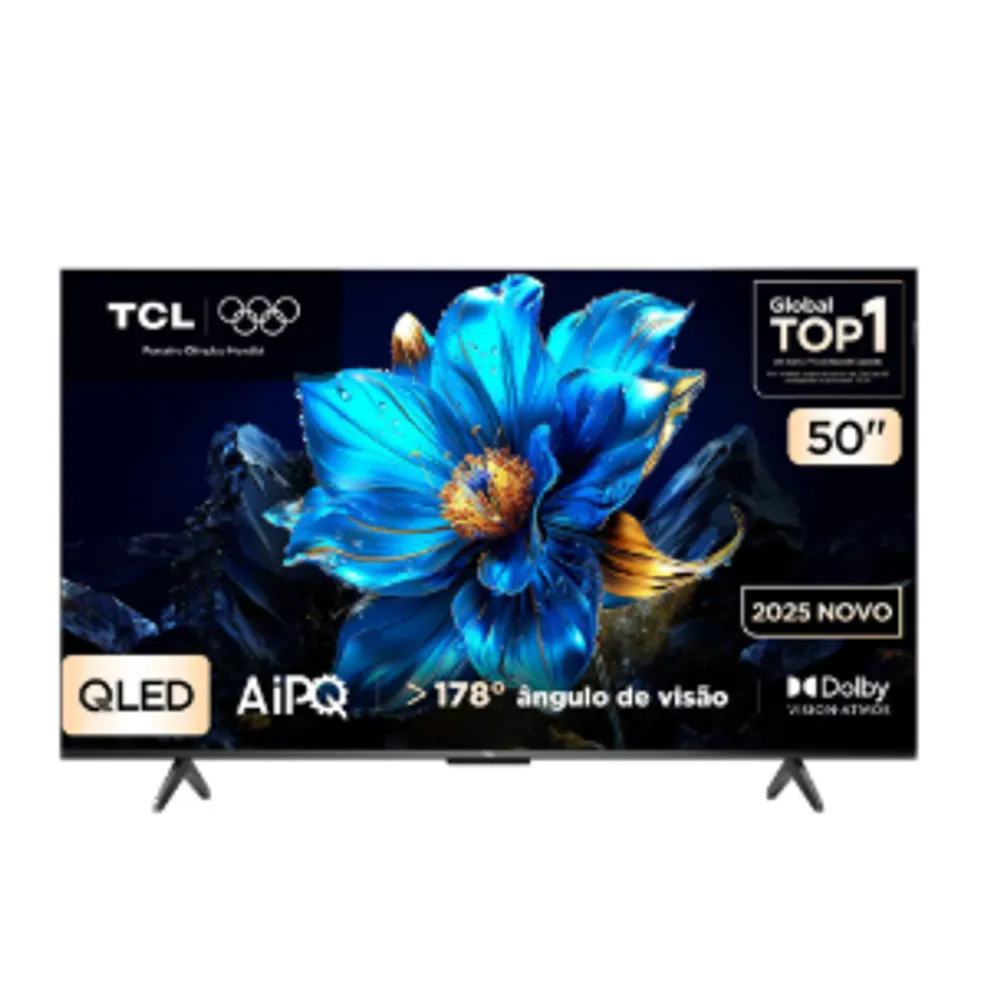 Smart Tv 50 50p7k 4k Qled Uhd 60hz Google Tv Tcl
