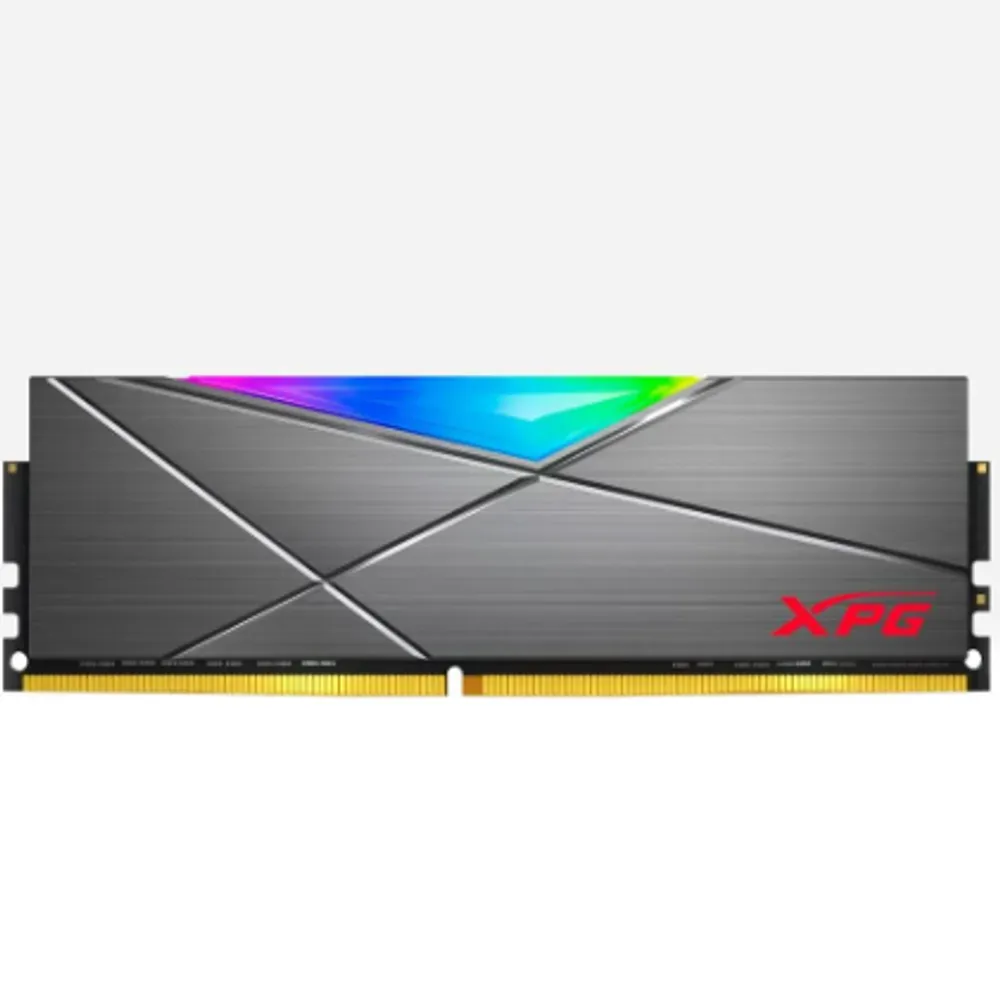 Memória RAM XPG Spectrix D50 RGB, 8GB, 3200MHz, DDR4, CL16, Cinza - AX4U32008G16A-ST50