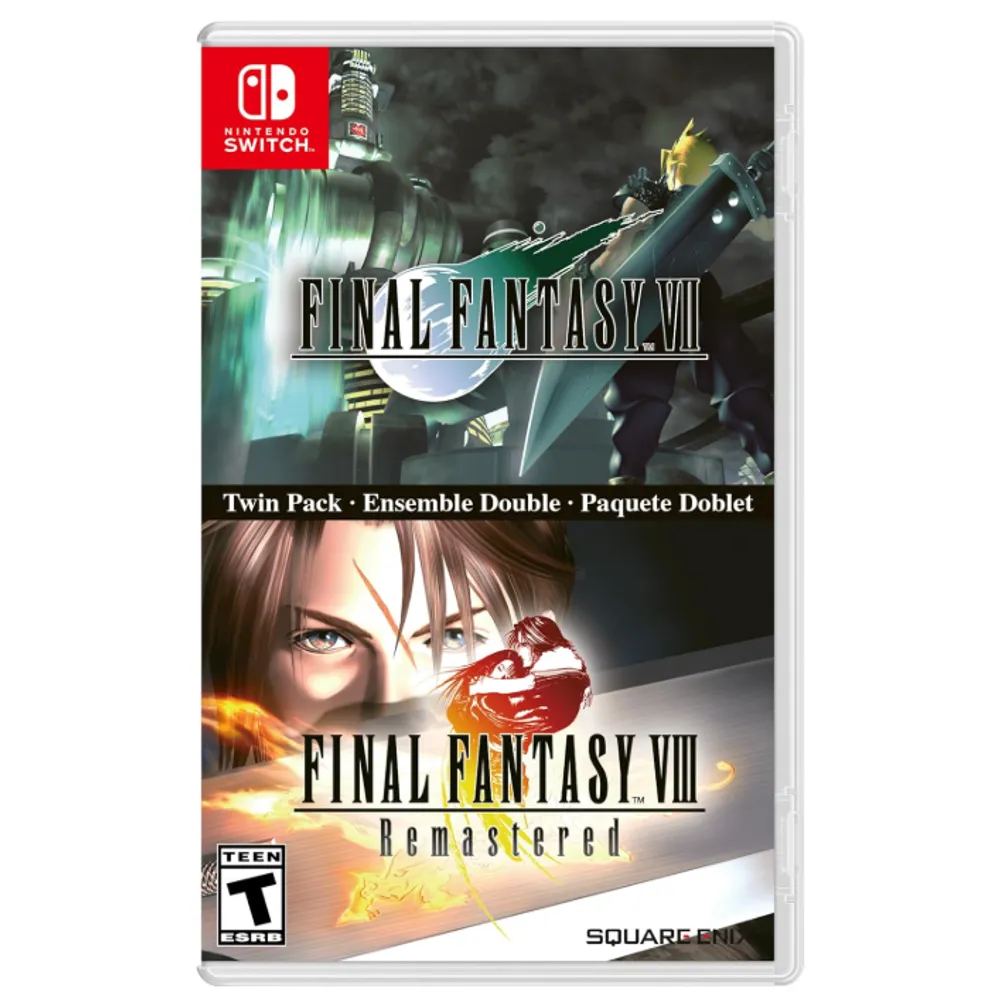 Final Fantasy VII & Final Fantasy VIII Remastered Twin-Pack - Nintendo Switch
