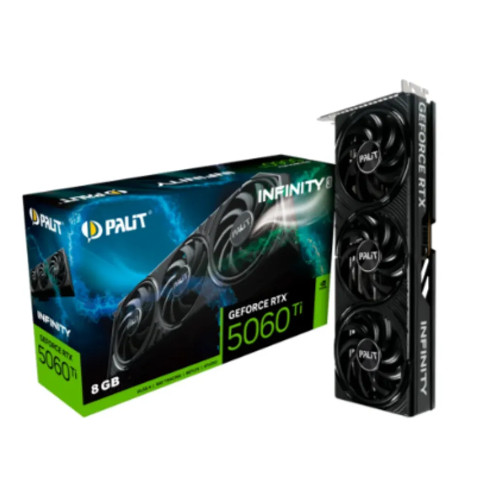 Placa de Video Palit RTX 5070 INFINITY 3 NVIDIA GeForce, 12GB, GDDR7, 192bit 3-DP e HDMI - NE75070019K9-GB2050S