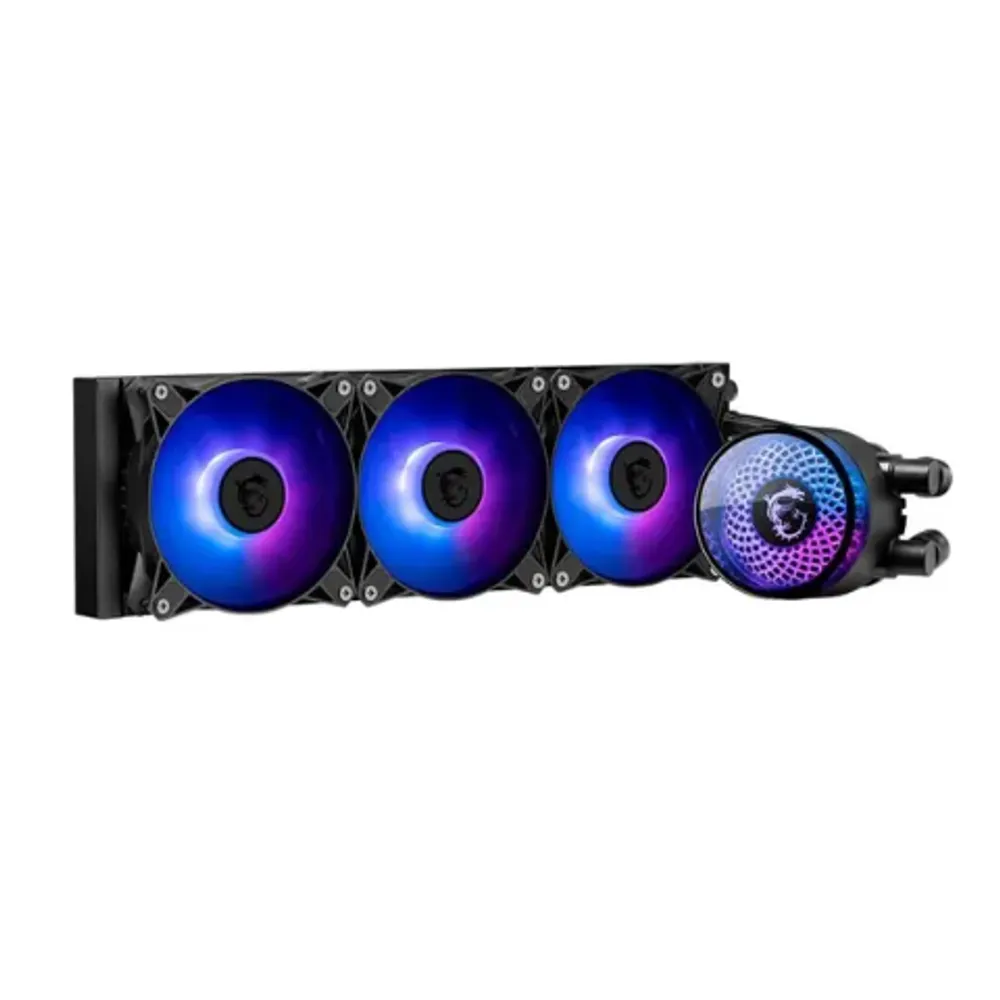 Water Cooler MSI MAG Coreliquid A12, ARGB, 360mm, Intel e AMD, Preto - CLA12360
