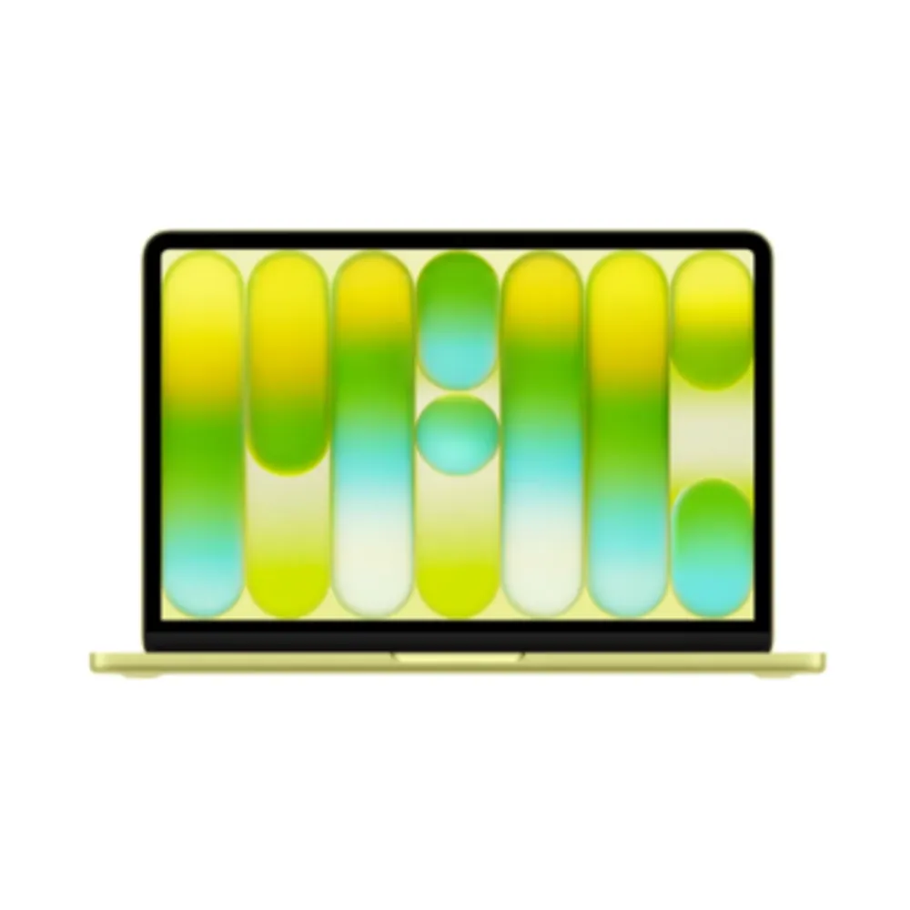 MacBook Neo Apple 13" Chip A18 Pro, CPU de 6 Núcleos, GPU de 5 Núcleos, 256GB, Amarelo-cítrico - MHFD4BZ/A