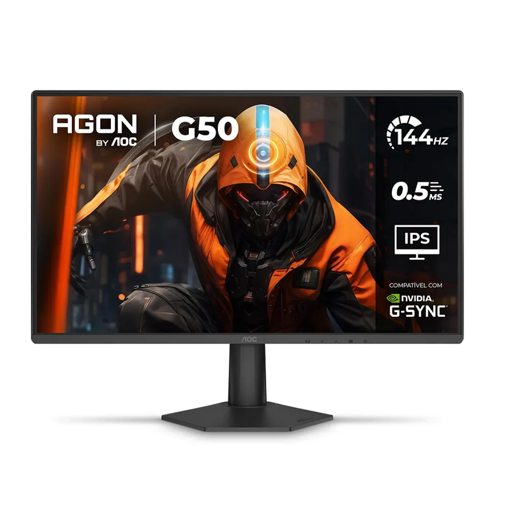 Monitor Gamer AOC AGON G50 24" 144Hz 0,5ms IPS HDR10 G-SYNC 24G50F