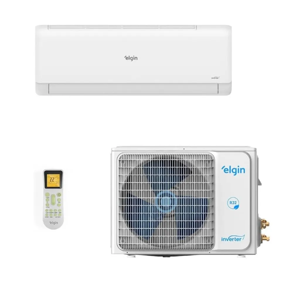 Ar-Condicionado Split HW Inverter Elgin Eco III Wi-Fi 9.000 BTUs R-32 Só Frio 220V