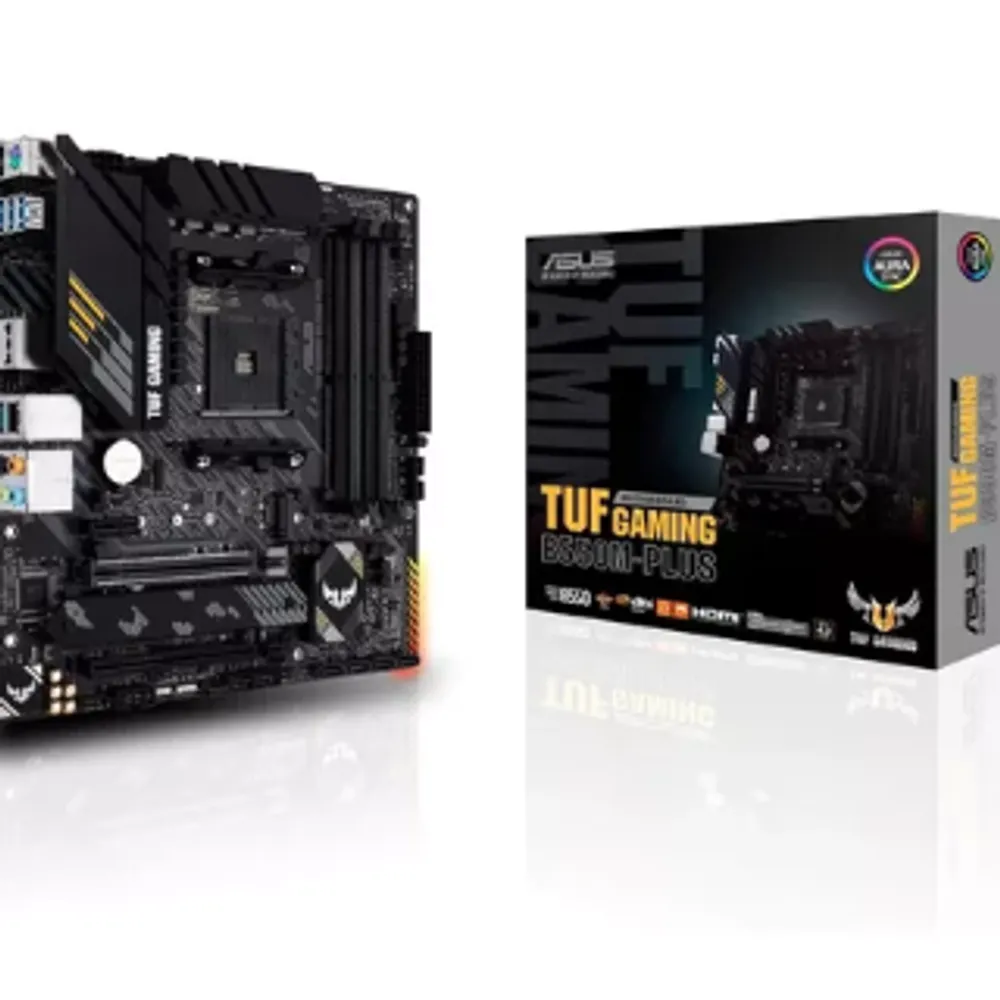 Placa-mãe Asus P/amd Am4 B550m-plus Tuf Gaming 4xddr4 Matx