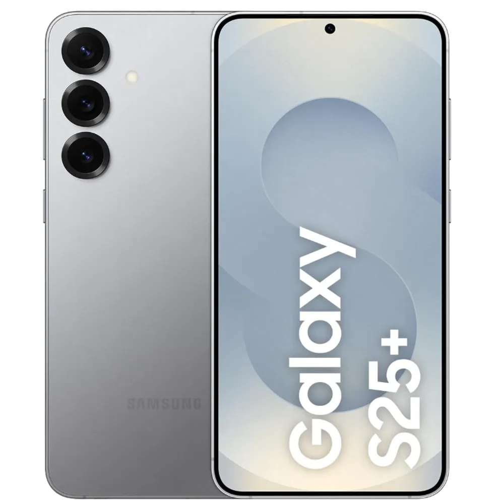 Celular Samsung Galaxy S25+ 5G, 512GB, 12GB RAM, Câmera Tripla de 50+12+10, Tela Grande de 6.7", Prata