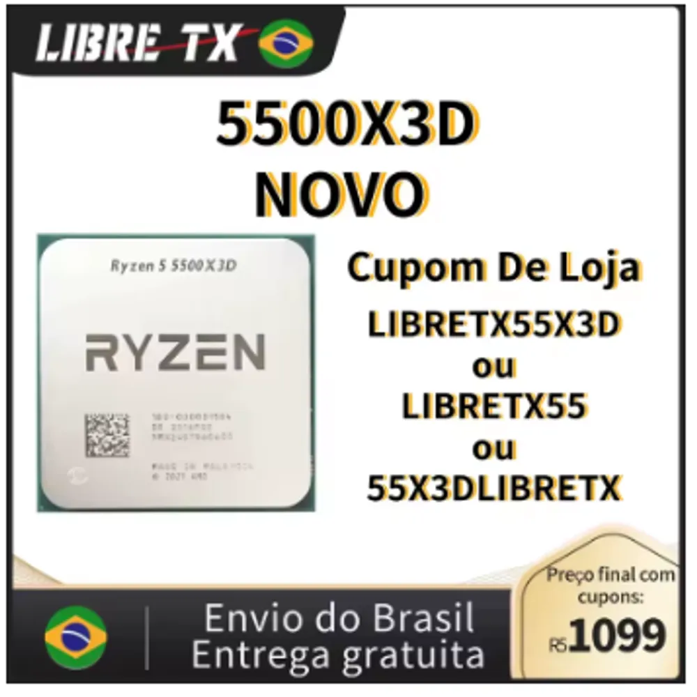 RYZEN 5 5500X3D LINK 320084
