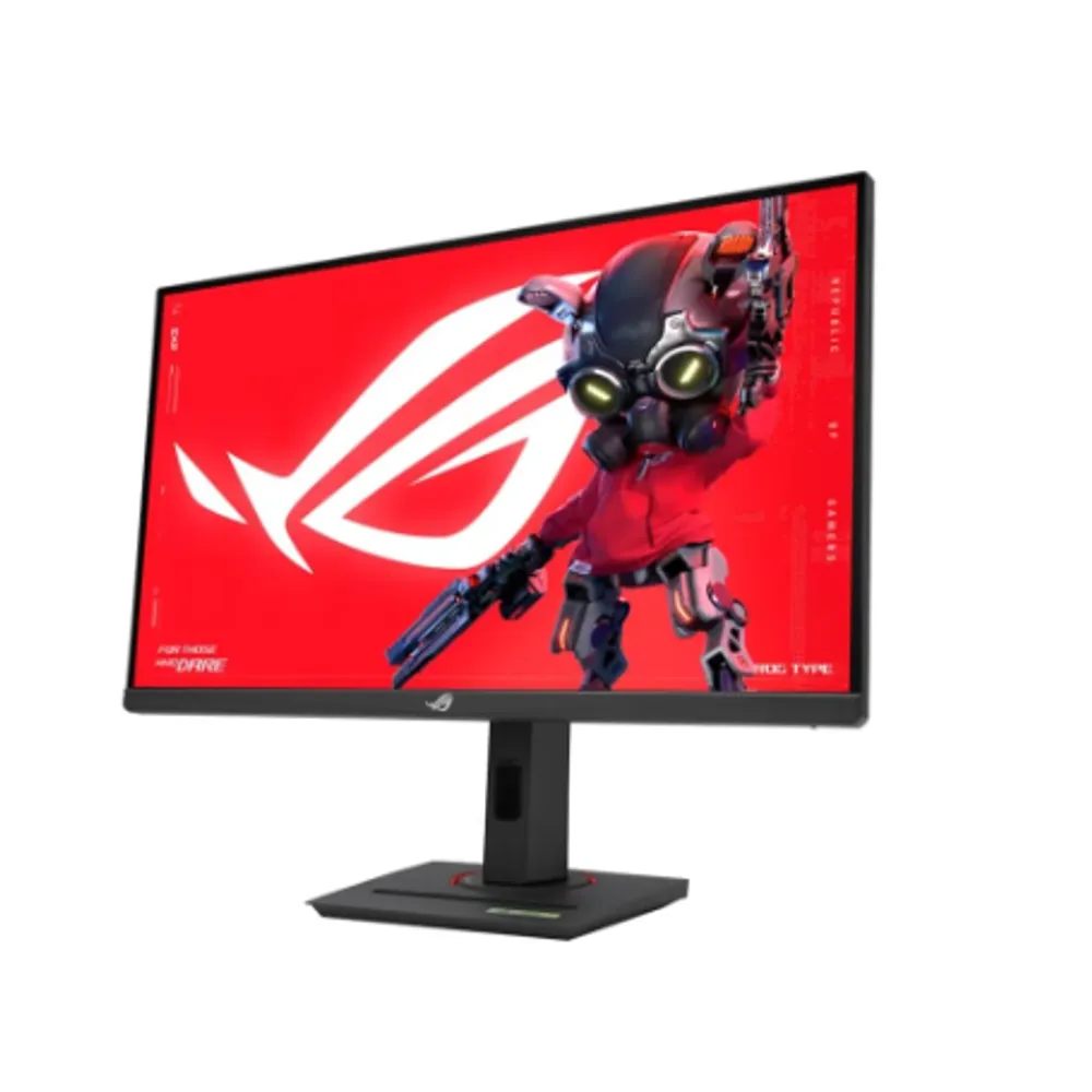 Monitor Gamer ASUS ROG Strix 27", QHD, 180Hz, 1ms, Fast IPS, VRR, G-Sync, FreeSync, HDR 400, Altura Ajustável - XG27ACS