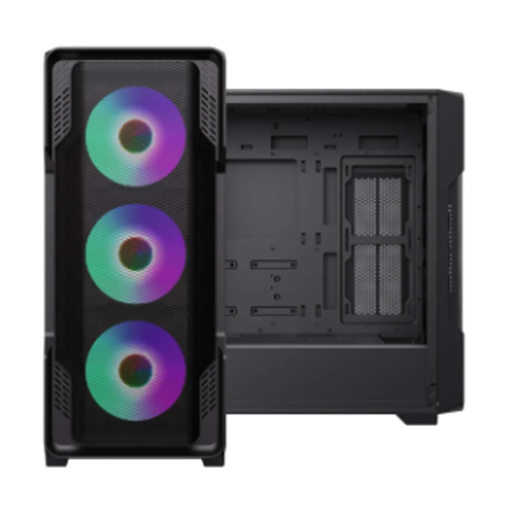 Gabinete Gamemax Tower Atx Vidro Siege Preto
