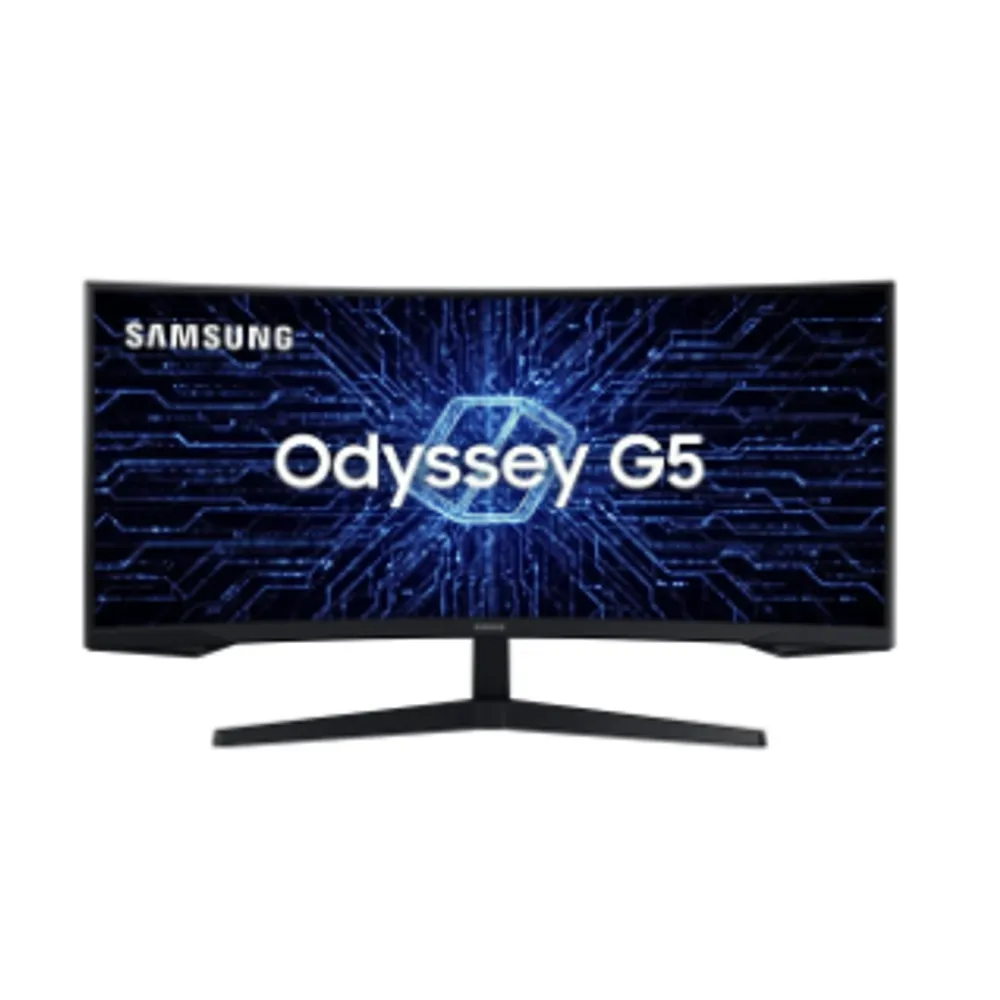 Monitor Gamer Samsung Odyssey G5 34" Ultrawide 165Hz 1ms HDR10 HDMI FreeSync Premium