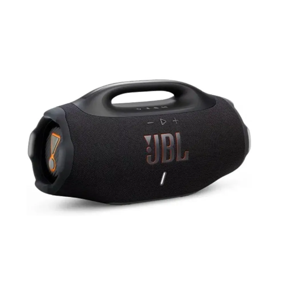 JBL, Caixa de Som, Boombox 4, Bluetooth, Som JBL Pro, AI Sound Boost, Graves Personalizáveis, Bateria de até 34h, IP68, Áudio Lossless – Preta