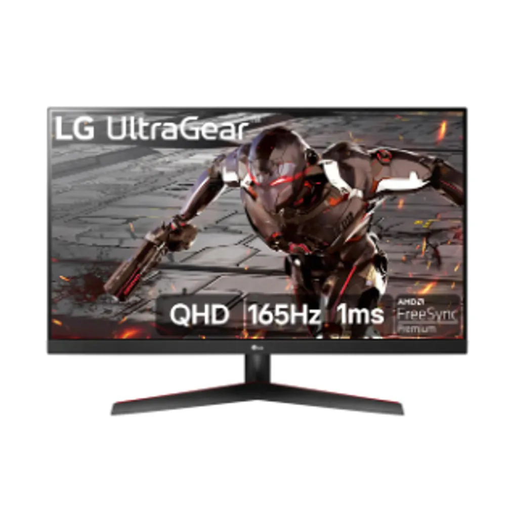 MONITOR LG ULTRAGEAR 32GN600 - 32" 2K QHD 165HZ, 1MS (MBR), HDR10, FREE SYNC