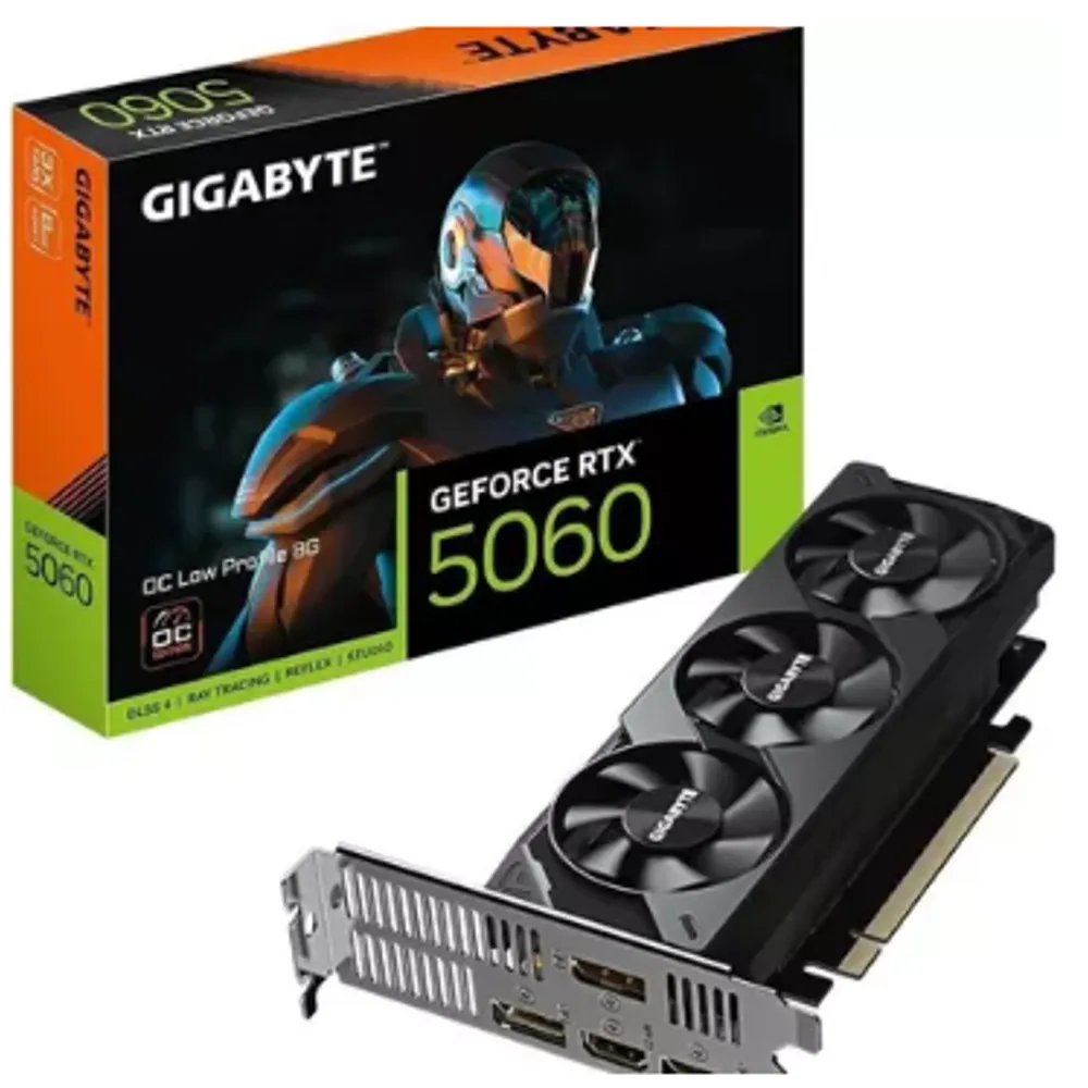 PLACA DE VIDEO GIGABYTE GEFORCE RTX 5060 LOW PROFILE 8G