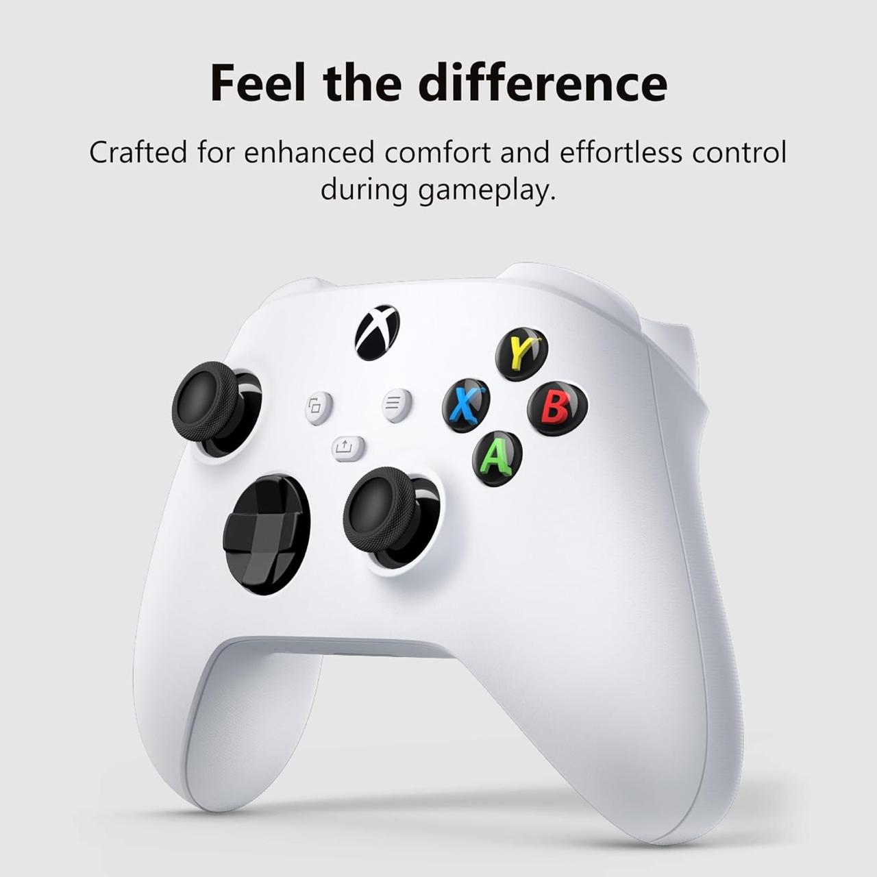 Controle Sem Fio Microsoft Xbox Branco
