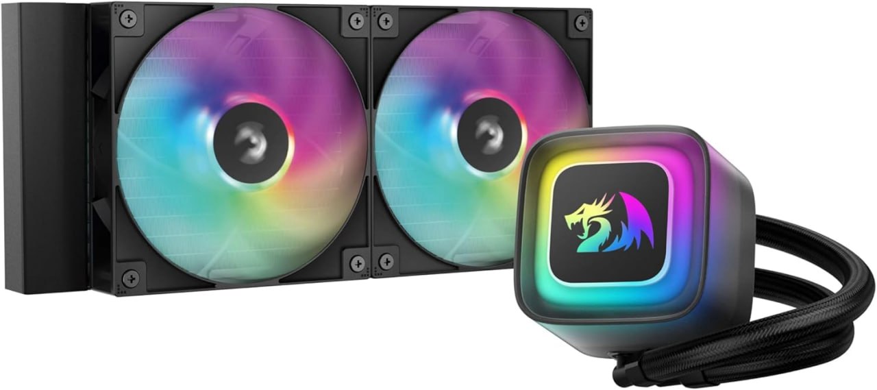 Water Cooler GamerStorm X Redragon LE240 RD Preto RGB